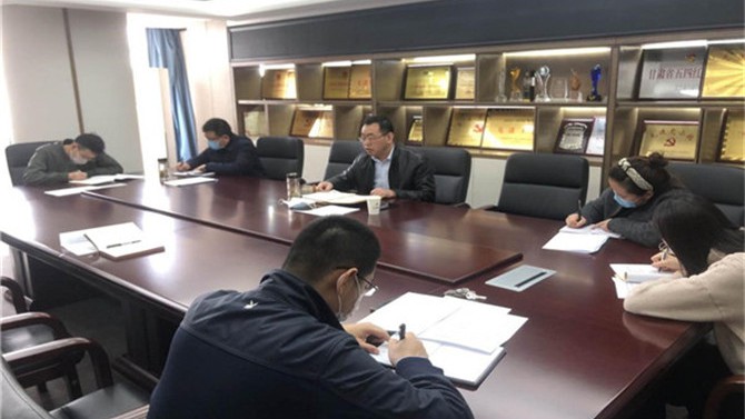 黨群工作部傳達學習公司一屆二次職代會、 經(jīng)營工作會會議精神