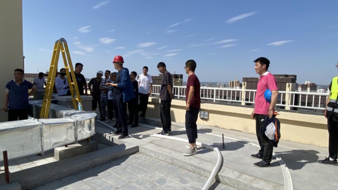 聚銀新苑項(xiàng)目酒店辦公樓順利通過(guò) 消防專項(xiàng)驗(yàn)收