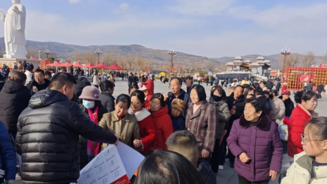 返鄉(xiāng)置業(yè)季，天水分公司 鄉(xiāng)鎮(zhèn)拓客行動中